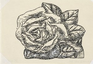 Ohne Titel (Rose) von Leo Gestel