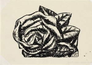 Ohne Titel (Rose) von Leo Gestel