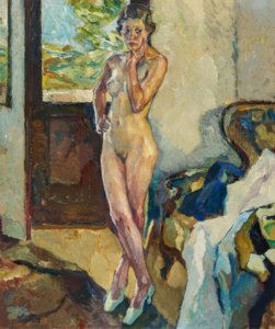 Am Fenster von Leo Putz