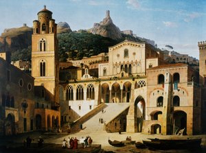 Platz vor der Kathedrale von Amalfi