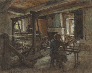 Das Weberhaus von Leon Augustin Lhermitte