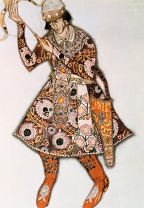 Kostümentwurf für ein Ballett von Igor Strawinsky, 1913