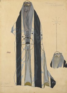 Kostümentwurf für das Ballett Istar von Bohuslav Martinu, ca. 1922 von Leon Bakst