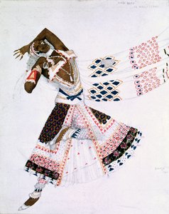 Kostümentwurf aus Le Dieu Bleu, 1911