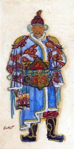 Orientalisches Kostümdesign von Leon Bakst