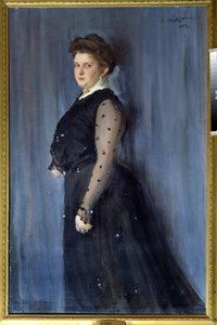Porträt von S.P. Wallison von Leon Bakst