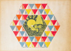 Textildesign, ca. 1923-1924
