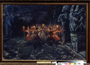 Der siamesische heilige Tanz