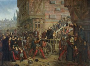 Folterung von Etienne Dolet (1509-46)
