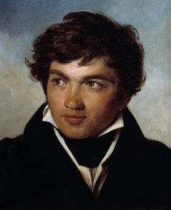 Porträt des Malers Achille Michallon (1796-1822) von Léon Cogniet