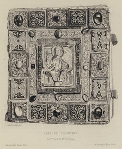 Byzantinische Buchbindung (Gravur) von Leon Gaucherel