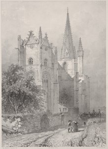 Kirche von Hennebont, Bretagne von Leon Gaucherel