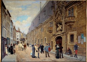 Das restaurierte Herzogspalais in Nancy