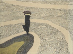 Frau am Ufer, 1910 von Leon Spilliaert