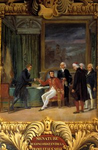 Unterzeichnung des Konkordats zwischen Frankreich und dem Heiligen Stuhl, 16. Juli