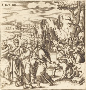 Christus lehrt die Menge