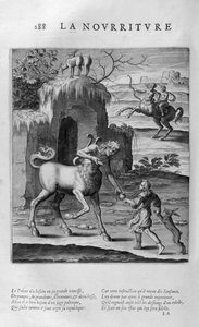 La Nourriture griechische mythologische Allegorie
