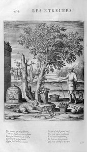 Les Etrennes (Neujahrsgeschenke aus Jagd und Anbau) von Leonard Gaultier