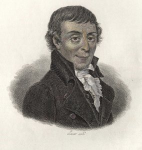 Porträt von Abbe Gaultier (1746-1818), Professor und Methodologe der französischen Allgemeinbildung. In 