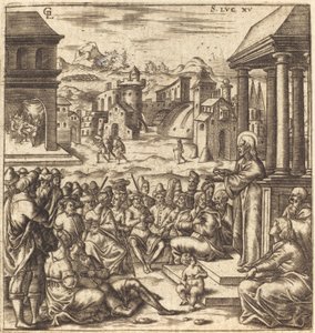 Die Gleichnisse vom verlorenen Schaf, der Frau mit den Silbermünzen und dem verlorenen Sohn von Leonard Gaultier