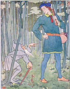 Er traf einen kleinen alten grauen Mann von Leonard Leslie Brooke