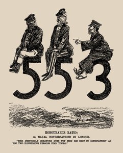 Ehrenwerter Ratio oder Marinegespräche in London. Punch, 1934