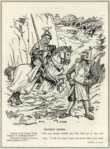Die Labour Party weigert sich, sich Lloyd George anzuschließen, um den Drachen der Arbeitslosigkeit zu töten, 1921