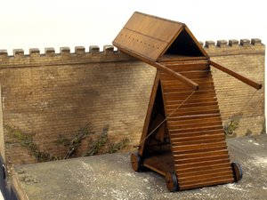 Leonardo da Vincis Angriffsmaschine - Museum für Wissenschaft und Technik von Leonardo da Vinci in Mailand
