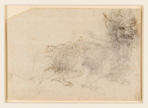 Entwurf für ein Drachenkostüm von Leonardo da Vinci