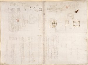 Leere Seite mit Diagrammen aus dem 