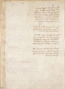 Leonardo da Vincis Notizen aus 