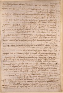 Leonardo da Vincis Notizen aus 