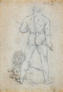 Herkules und der nemeische Löwe, ca. 1506-08