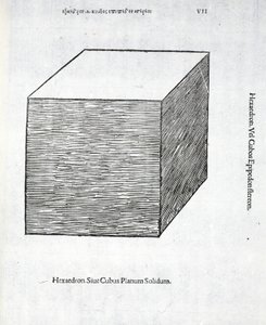 Hexaedron planum solidum, Illustration aus 