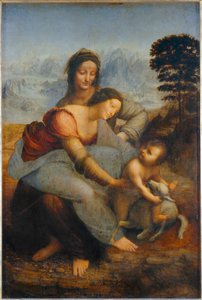 Die Jungfrau mit dem Kind und der heiligen Anna von Leonardo da Vinci