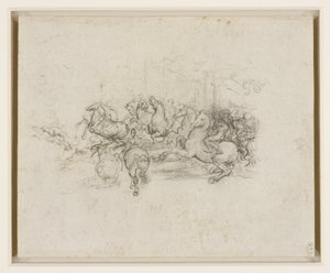 Eine Kavalkade von Leonardo da Vinci