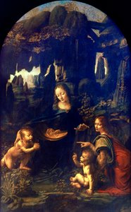 Madonna der Felsen, 1482-1486 von Leonardo da Vinci