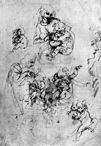 Studien für eine Madonna Del Gatto, 15. Jahrhundert, 1930