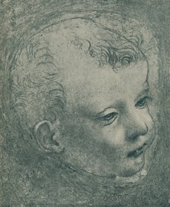 Studie eines Kinderkopfes von Leonardo da Vinci