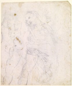 Studie einer Madonna (verso)