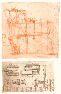 Zwei Zeichnungen, ca. 1472-1519, 1883