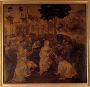 Unbekanntes Bild von Leonardo da Vinci