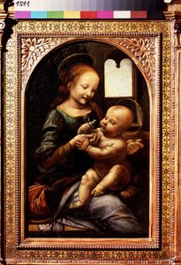 Madonna mit Blume von Leonardo da Vinci