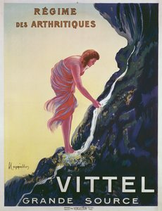 Werbung für Vittel Grande Source, 1911