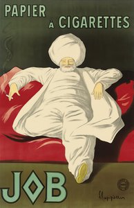 Werbeplakat für das Seidenpapier Job, ca. 1930 von Leonetto Cappiello