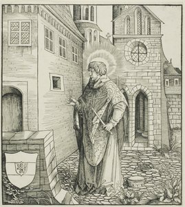 Heiliger Ferreolus, aus Heilige verbunden mit dem Haus Habsburg von Leonhard Beck