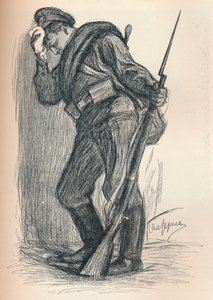 Zeichnung für ein Kriegsfondsplakat, ca. 1914