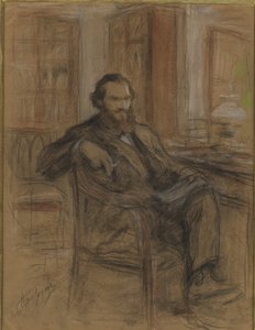 Leo Tolstoi während der Arbeit am Roman Krieg und Frieden, 1893-1903