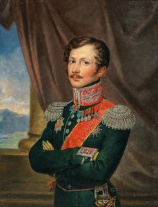 Porträt von Generalleutnant Paul Andreas Edler von Rennenkampff 1790-1857, 1833 von Leopold Fertbauer
