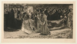Richard Herzog von Gloucester und die Lady Anne